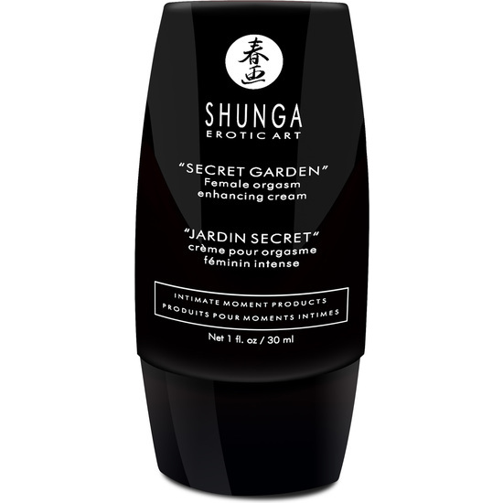 Crème Shunga Orgasme Féminin Intense Jardin Secret