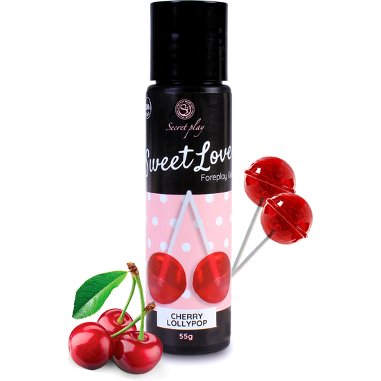 Sweet Love - Gel Lubrifiant Cherry Lollipop - 60ml