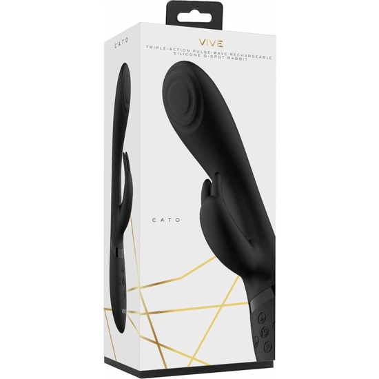 CATO - POINT G - SILICONE - NOIR