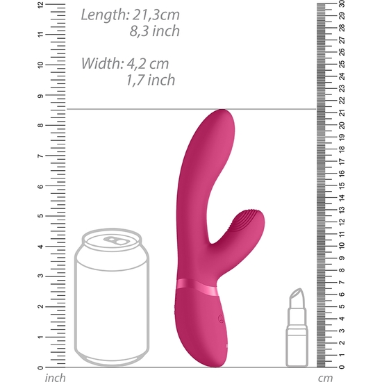 VIVE KYRA - POINT G - SILICONE - ROSE