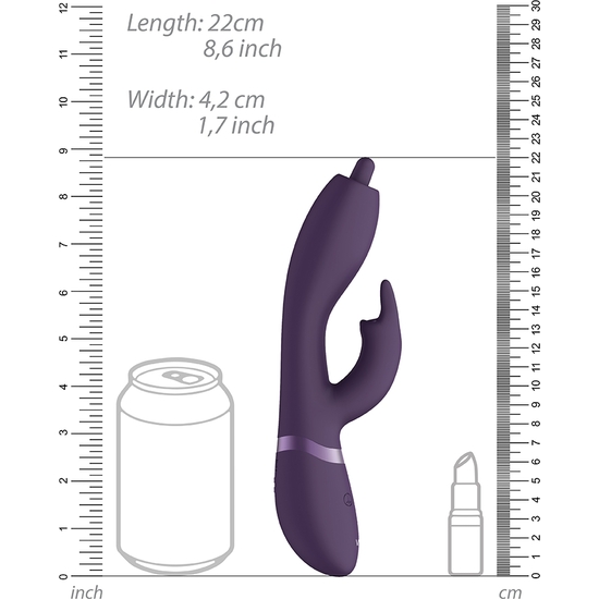 LIVE NILE - LAPIN G-POINT, SILICONE - VIOLET