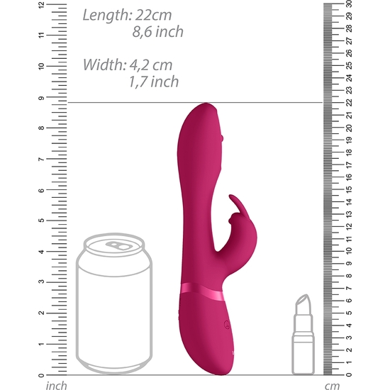 LIVE MIRA - LAPIN G-POINT EN SILICONE - ROSE