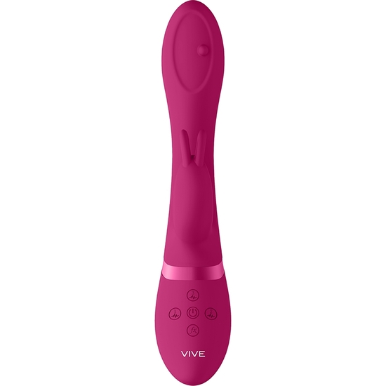 LIVE MIRA - LAPIN G-POINT EN SILICONE - ROSE
