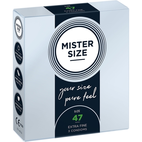 MISTER TAILLE 47 (PACK DE 3) - EXTRA FIN