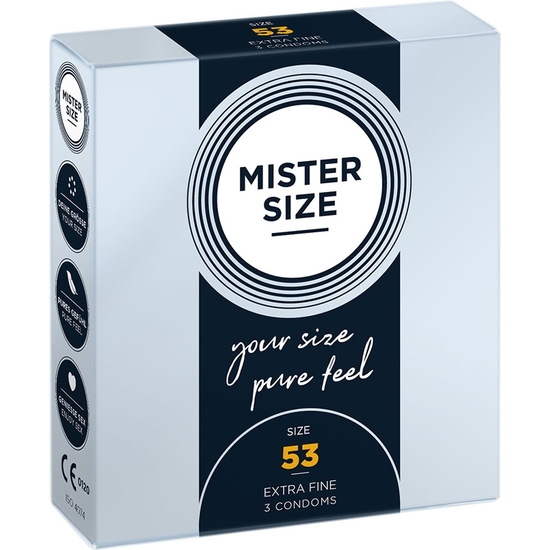 MISTER TAILLE 53 (PACK DE 3) - EXTRA FIN