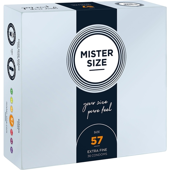 MISTER TAILLE 57 (PACK DE 36) - EXTRA FINE