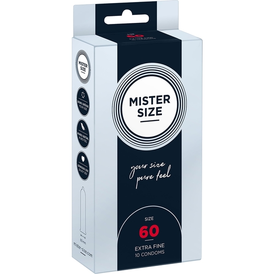 MISTER TAILLE 60 (PACK DE 10) - EXTRAFIN