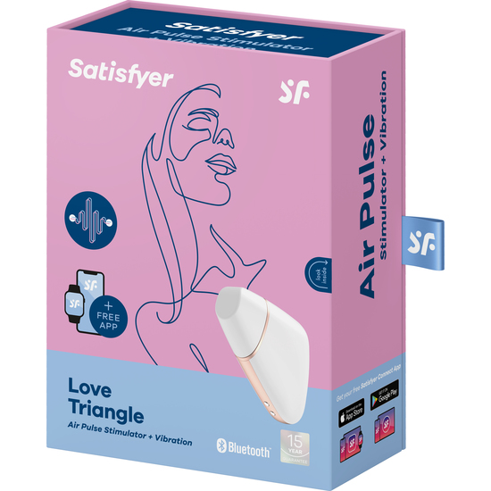 TRIANGLE D´AMOUR SATISFYER BLANC