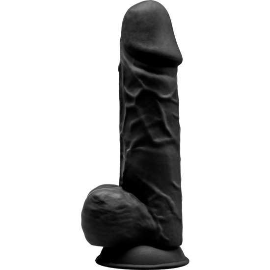 Silexd Modèle 4 - Pénis Réaliste 21,5cm - Noir