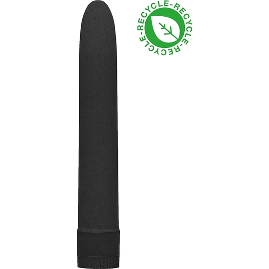 Vibrateur 17cm - Biodégradable - Noir