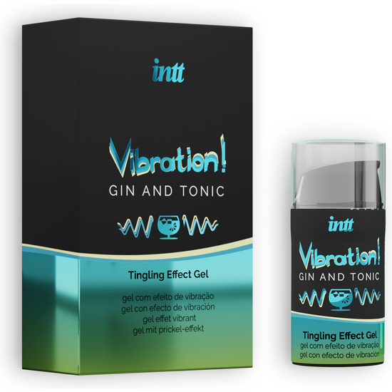 Vibrateur Liquide Intt Vibration Gin Tonic 15ml