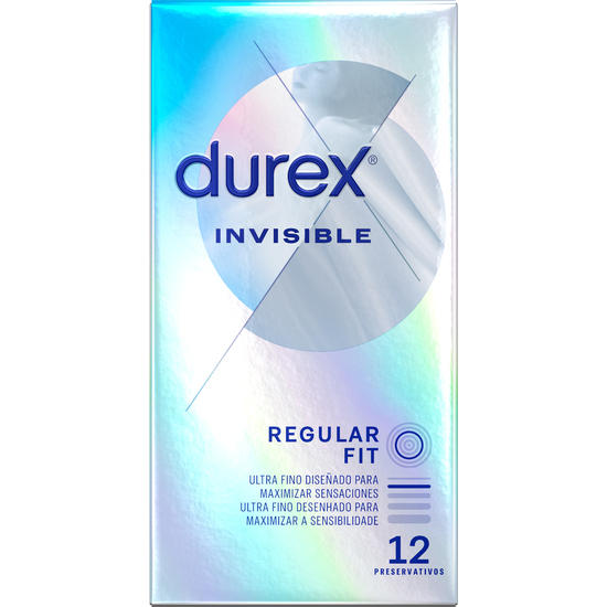 Invisible Durex Super Fine Extra Sensitive 12 Unités