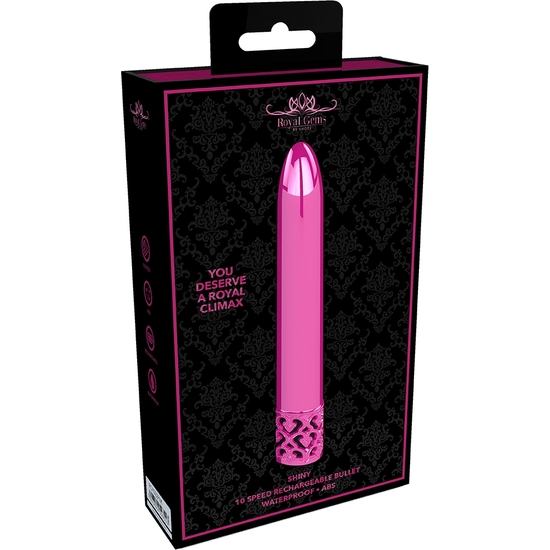 BRILLANT - BALLE ABS RECHARGEABLE - ROSE