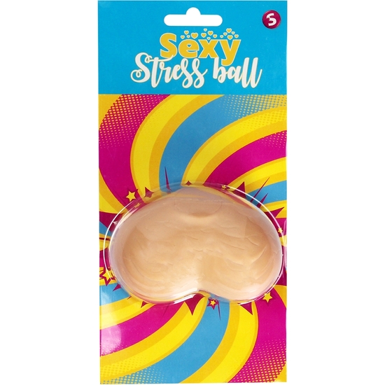 BALLE ANTI-STRESS EN FORME DE TESTICULES