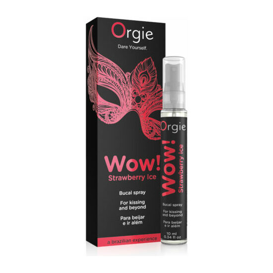Orgie Wow! Spray Sexe Oral à La Fraise