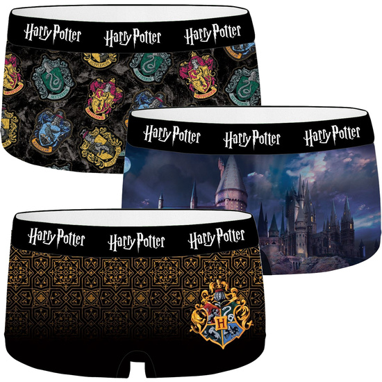 Lot De 3 Shorts Variés Pour Femme Collection Harry Potter
