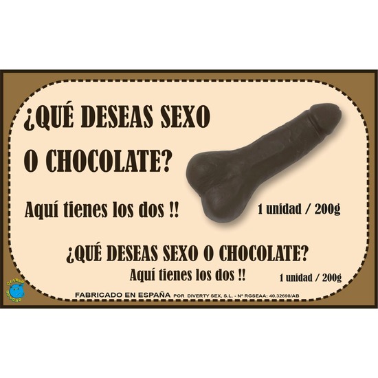 BOÎTE DE CHOCOLAT PITO 200 GR. XXL