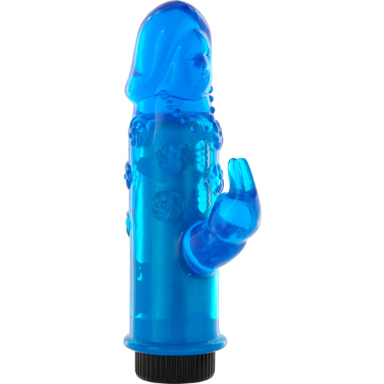 Vibrateur Mini Lapin Bleu