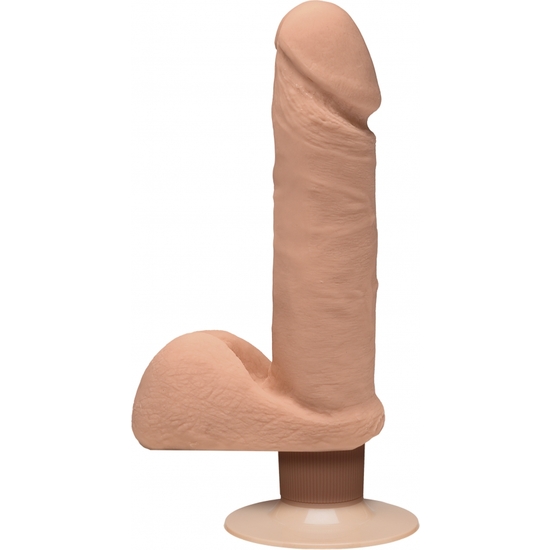 The Perfect D Penis Vibrator 18cm Bonbon