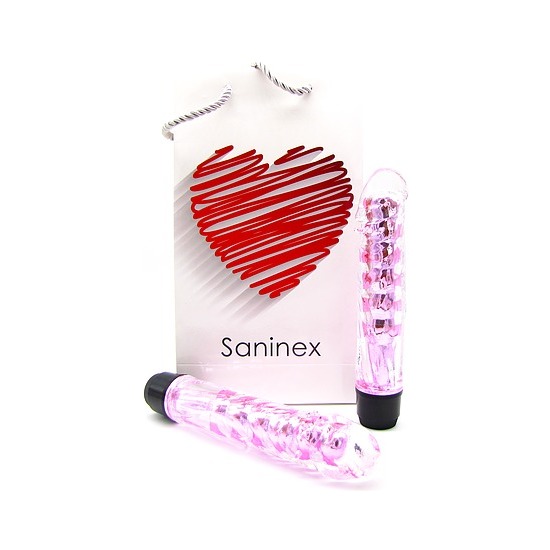 Saninex Vibrator Fantastic Reality - Métallique / Rose