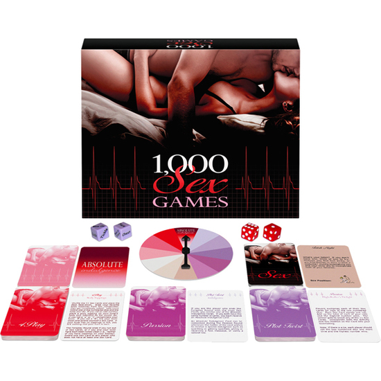 KHEPER GAMES - 1000 JEUX DE SEXE - EN ANGLAIS