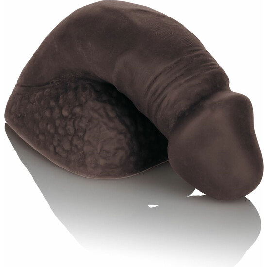 Emballage Penis - Penis En Silicone 10cm - Noir