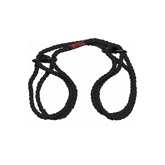 Hogtied - Bind & Tie - Attaches De Corde Pour Poignets Et Chevilles - Noir